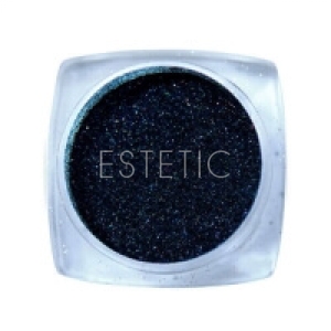 Komilfo блесточки 001, размер 1, (черные, голограмма), 2,5 г