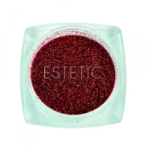 Komilfo блесточки 038, размер 0,08 мм, (темно-красные) 2,5 г