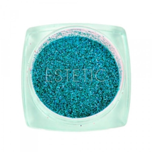 Komilfo блесточки 055, размер 0,08 мм, (бирюзовые) 2,5 г