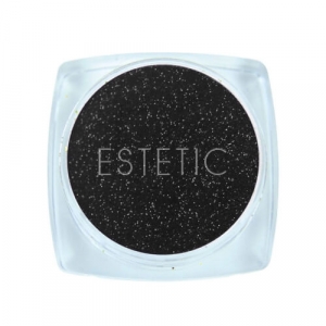 Komilfo блесточки 065, размер 0,08 мм, (черные) 2,5 г