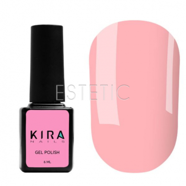 Гель-лак Kira Nails №017 (розовый, эмаль), 6 мл