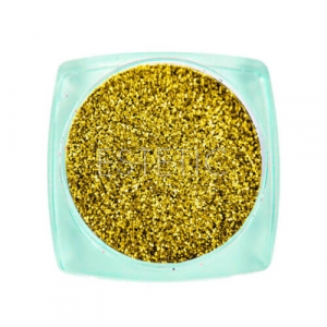 Komilfo блесточки 107D, размер 0.15 мм, (золото) 2,5 г
