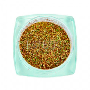 Komilfo блискітки 114, розмір 0.08 мм, (золото, голограма), 2,5 г