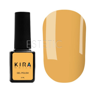 Гель-лак Kira Nails №023 (жовтий, емаль), 6 мл