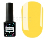 Гель-лак Kira Nails №023 (желтый, эмаль), 6 мл