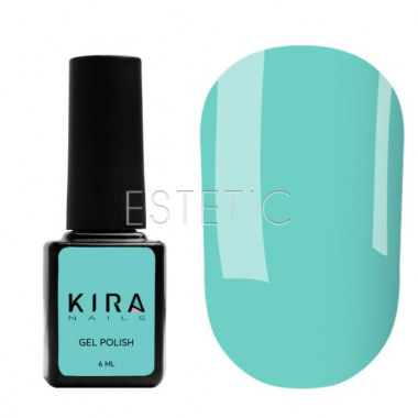 Гель-лак Kira Nails №027 (голубой, эмаль), 6 мл