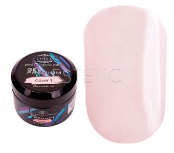 Komilfo Gel Premium Cover1 - гель-премиум камуфлирующий (лососевый), 30 г