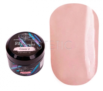 Komilfo Gel Premium Cover2 - гель-премиум камуфлирующий (лососево-розовый), 30 г