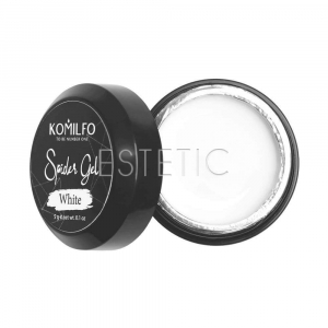 Гель-паутинка Komilfo Spider Gel White (белый), 5 г