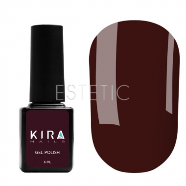 Гель-лак Kira Nails №032 (марсала, эмаль), 6 мл