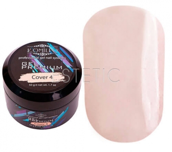 Komilfo Gel Premium Cover4 - гель-премиум камуфлирующий (персиково-розовый), 50 г