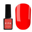 Гель-лак Kira Nails №037 (ярко-красный, эмаль), 6 мл