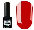 Гель-лак Kira Nails №037 (ярко-красный, эмаль), 6 мл