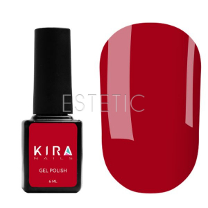 Гель-лак Kira Nails №041 (малиновий, емаль), 6 мл