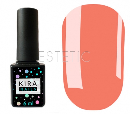 Гель-лак Kira Nails №054 (спокойно-розовый, эмаль), 6 мл