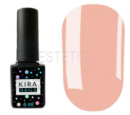 Гель-лак Kira Nails №055 (світло-рожевий, емаль), 6 мл