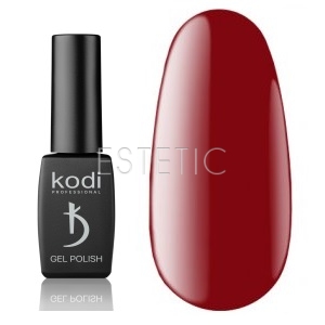 Гель-лак Kodi Professional № R100 (темный красный, эмаль), 8 мл