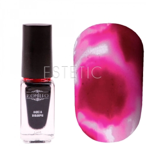 Komilfo Aqua Drops №006 Dark Pink - Акварельні краплі (темно-рожевий), 5 мл