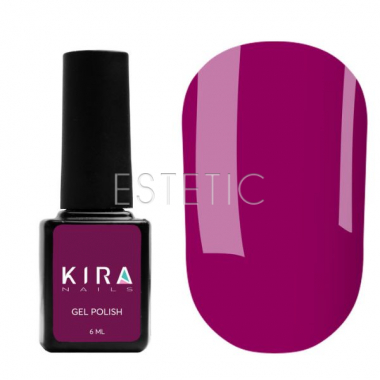 Гель-лак Kira Nails №062 (насыщенный фиолетовый, эмаль), 6 мл