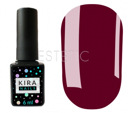 Гель-лак Kira Nails №062 (насыщенный фиолетовый, эмаль), 6 мл