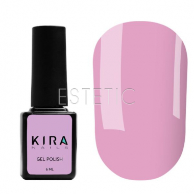 Гель-лак Kira Nails №064 (бледно-розовый, эмаль), 6 мл