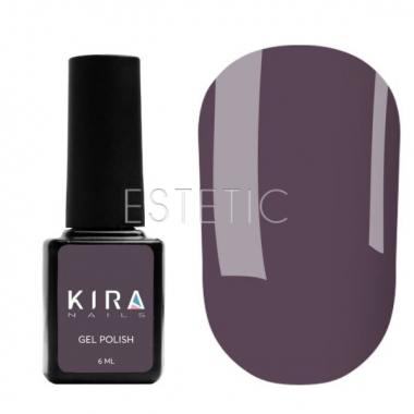 Гель-лак Kira Nails №067 (темный фиолетовый, эмаль), 6 мл