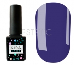 Гель-лак Kira Nails №158 (приглушенный синий, эмаль), 6 мл
