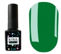 Гель-лак Kira Nails №078 (зеленый, эмаль), 6 мл