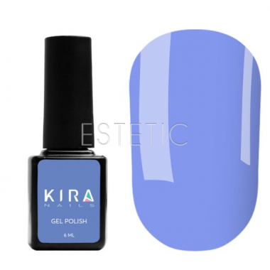 Гель-лак Kira Nails №084 (васильковый, эмаль), 6 мл