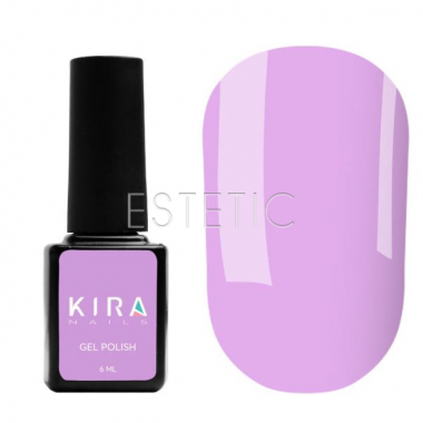 Гель-лак Kira Nails №087 (светло-сиреневый, эмаль), 6 мл